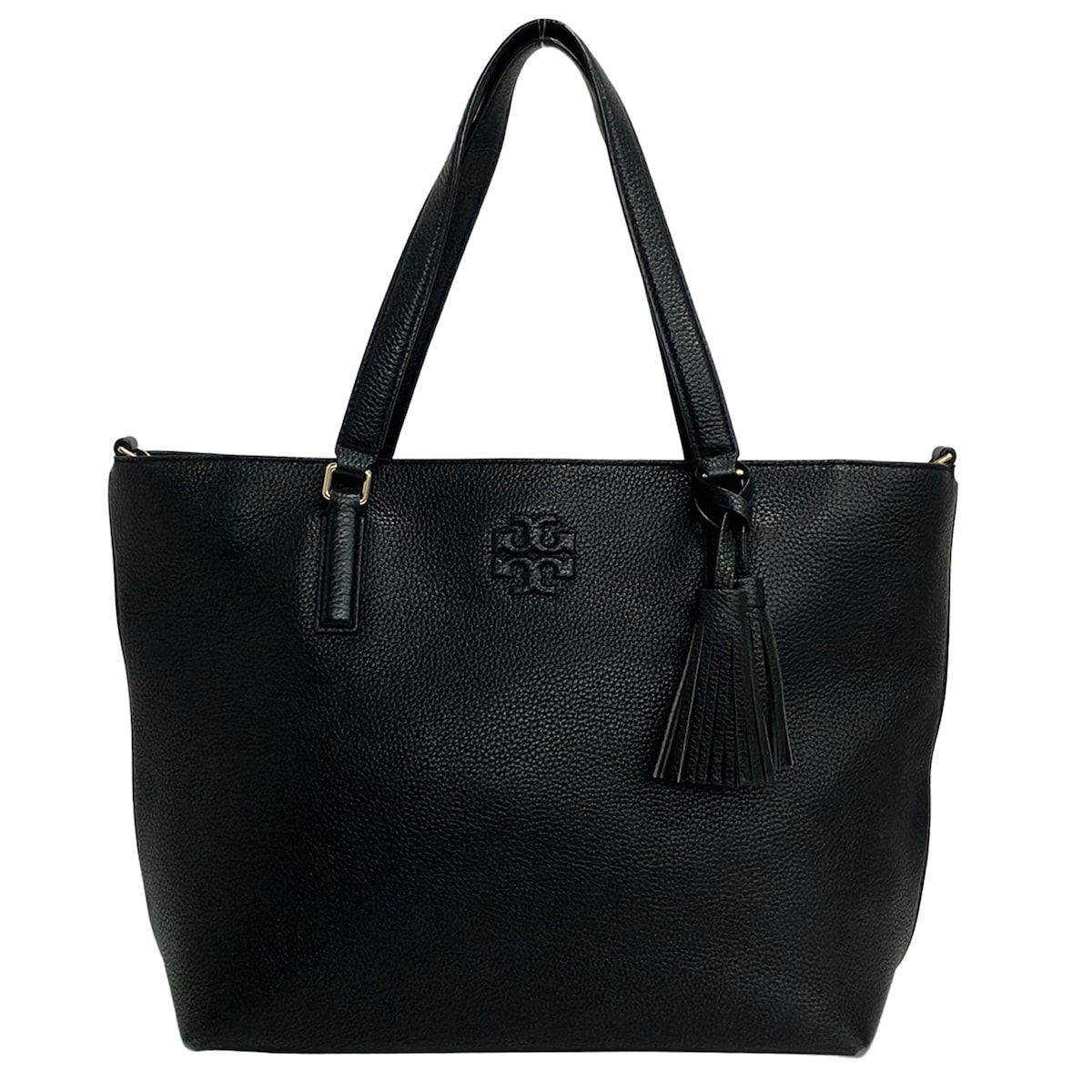 TORY BURCH(トリーバーチ) ショルダーバッグ - 黒 レザー