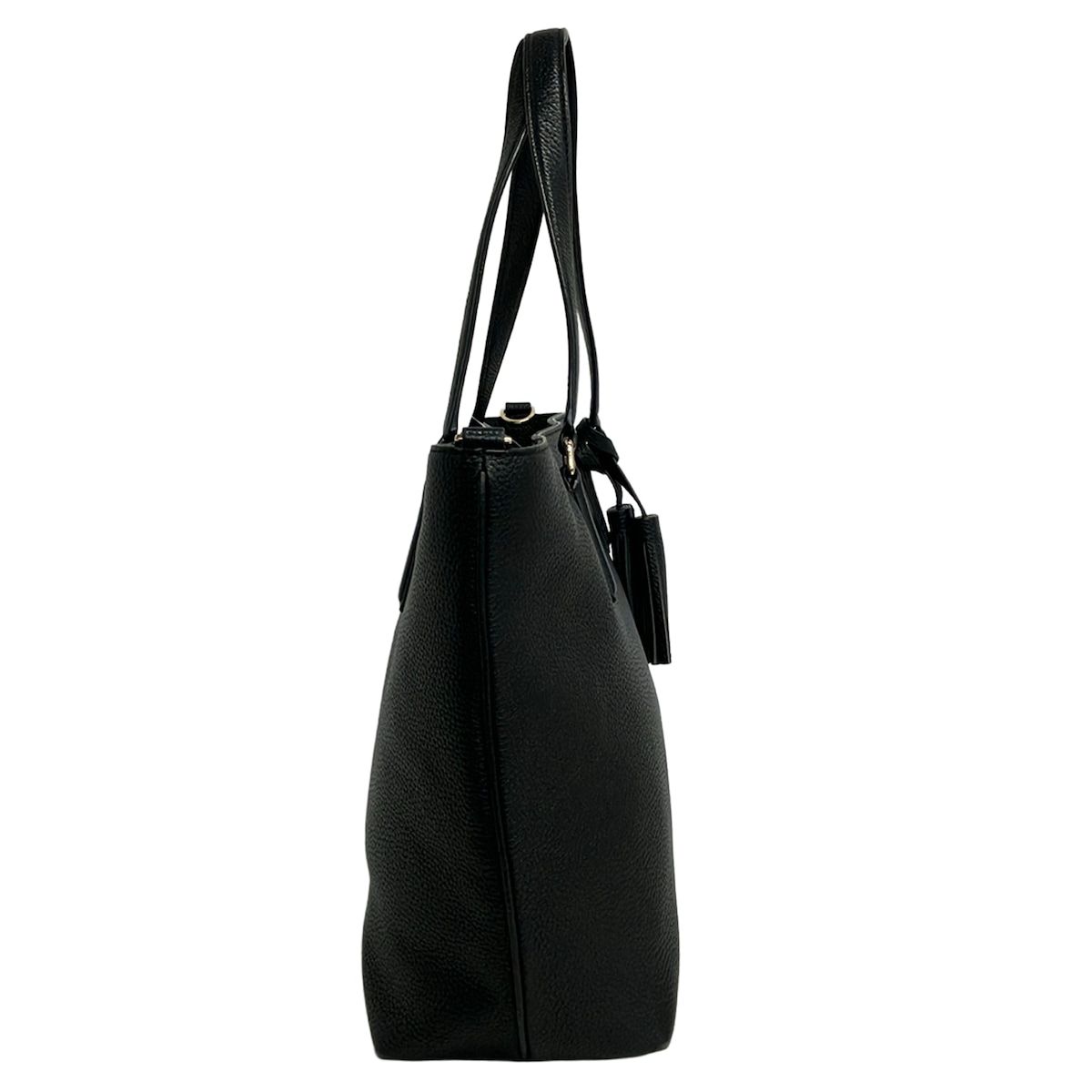 TORY BURCH(トリーバーチ) ショルダーバッグ - 黒 レザー TORY BURCH(トリーバーチ) ショルダーバッグ - 黒 レザー