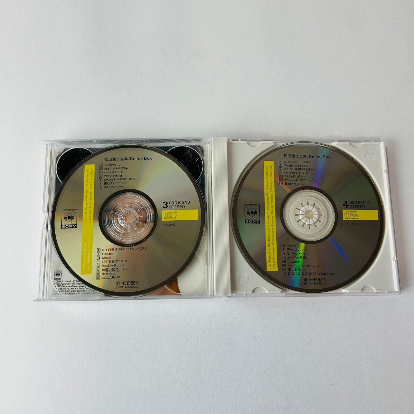 松田聖子全集（Seiko・Box）（CD4枚組/60曲収録）裸足の季節/青い