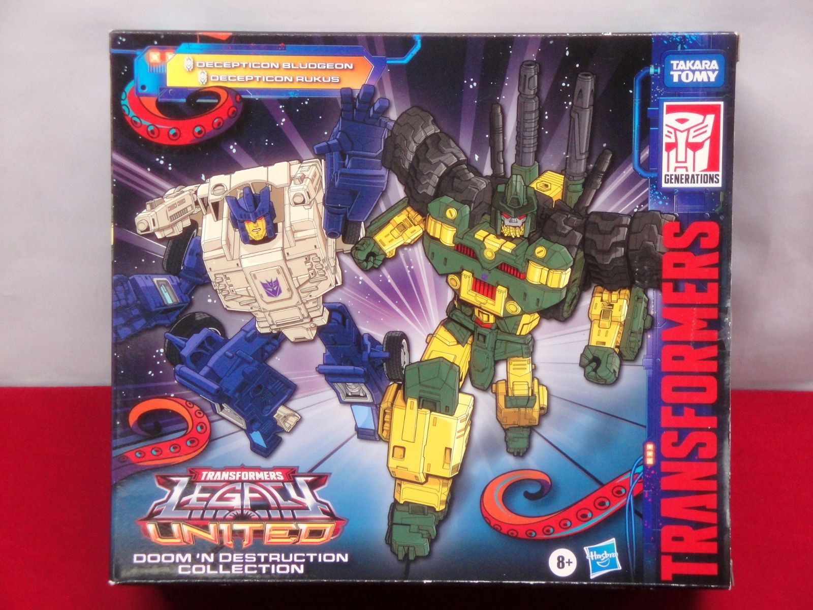 【カメ】【未開封品】トランスフォーマー レガシー ユナイテッド ドゥーム&デストラクション コレクション ブラジオン＆ラッカス フィギュア 314