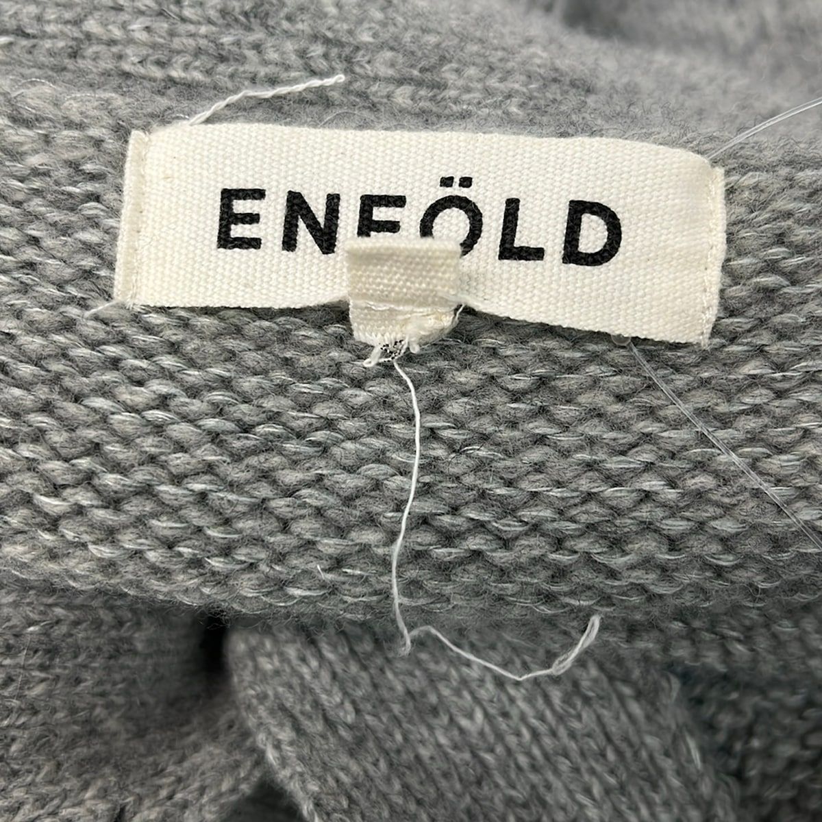 ENFOLD(エンフォルド) カーディガン サイズ38 M レディース - グレー 長袖