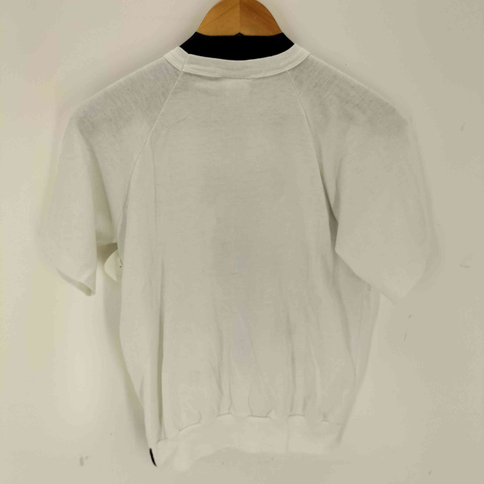 ユーズドフルギ USED古着 80S USA製 DRESSED FOR SUCCESS 前V ラグラン リブ付きTシャツ レディース M ユーズドフルギ USED古着 80S USA製 DRESSED FOR SUCCESS 前V ラグラン リブ付きTシャツ レディース M