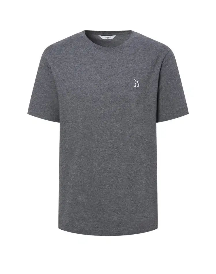 HAZZYS メンズ 半袖Tシャツ チャコール 110 新品