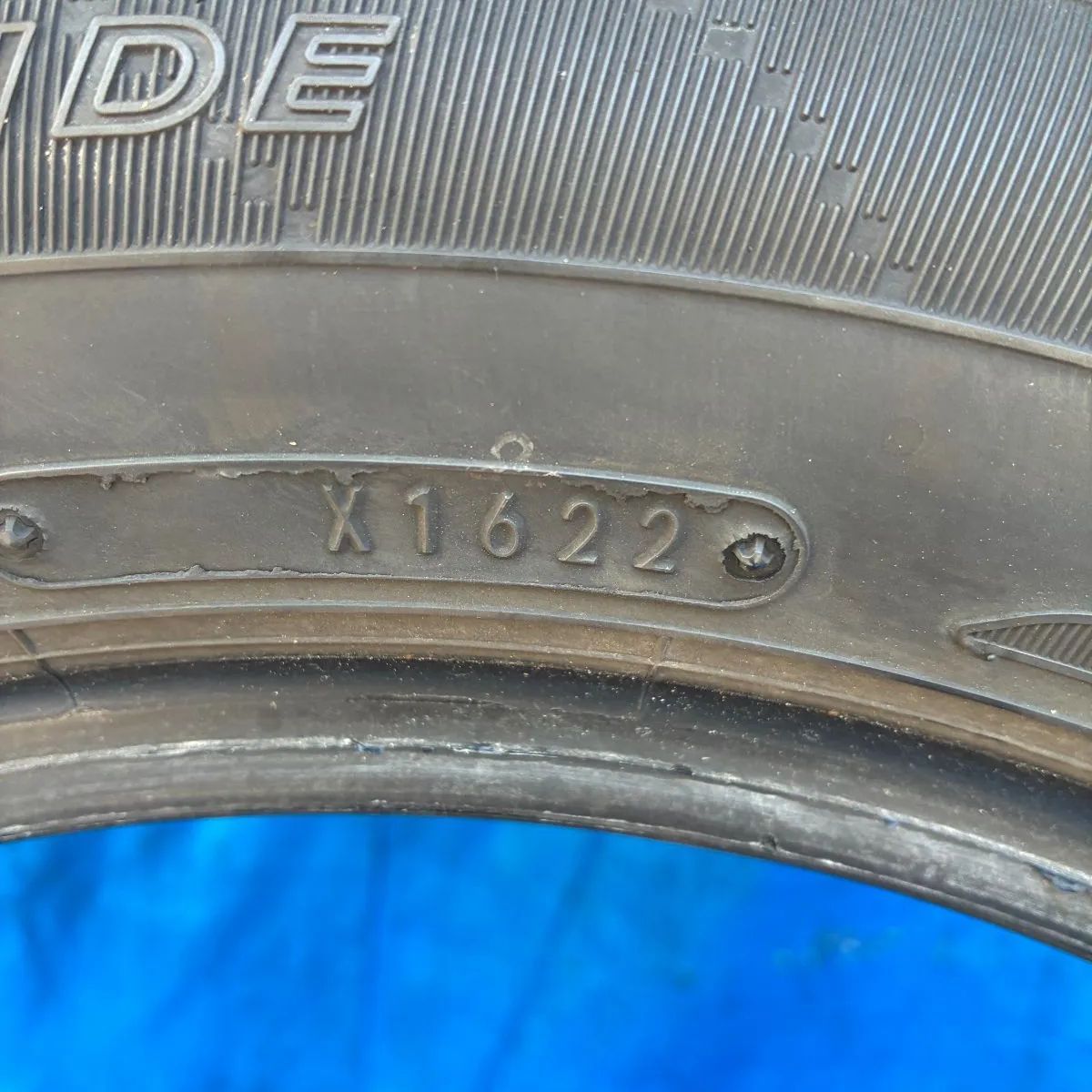 4118) 185/60R15 84H DUNLOP ENASAVE EC204 2022年製 4本 中古品 