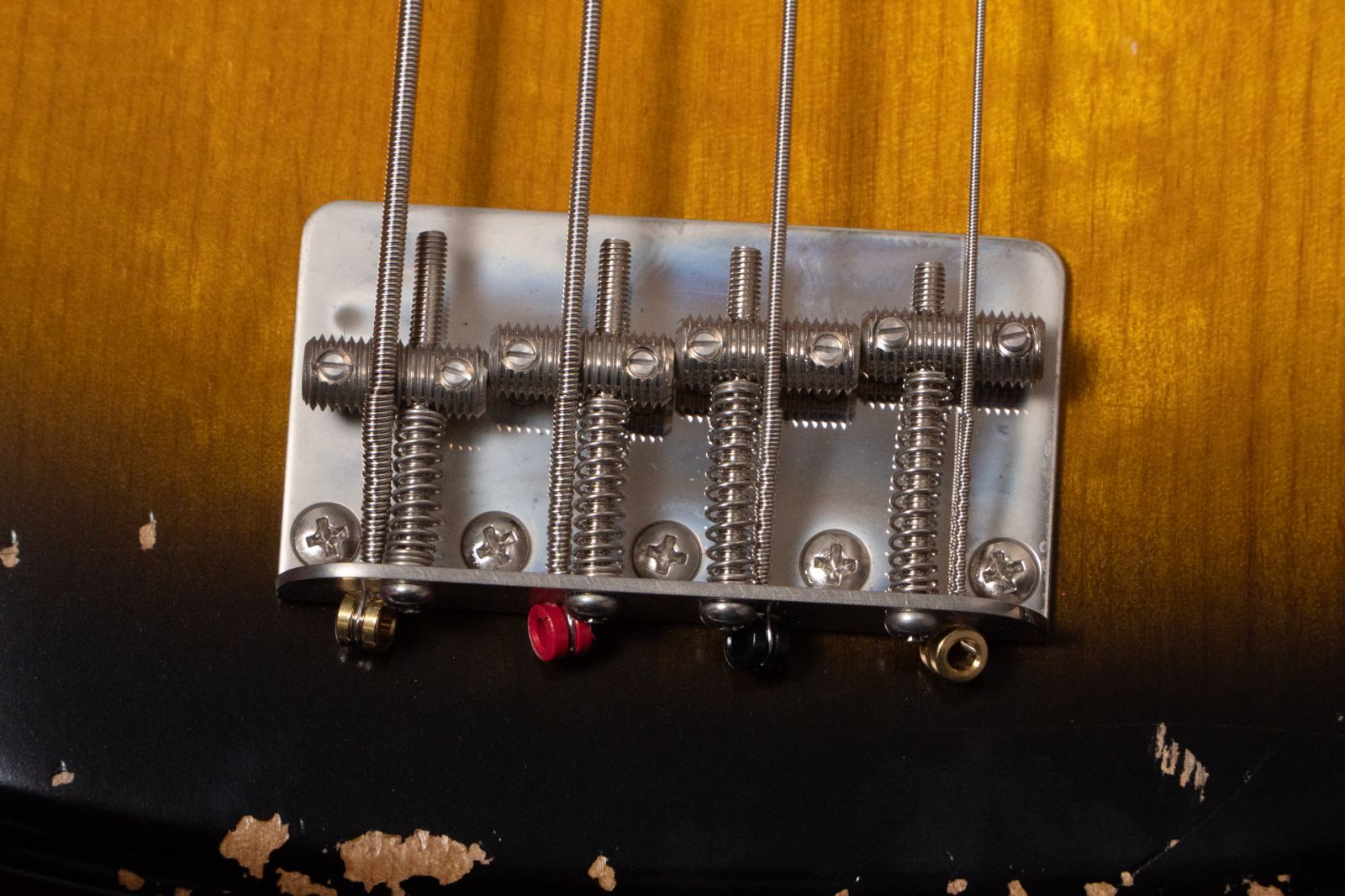 【new】Tsubasa Guitar Workshop / The Earth Gold Anodized 2TS Heavy Aged 3.735kg #0712【GIB横浜】エレキベース
