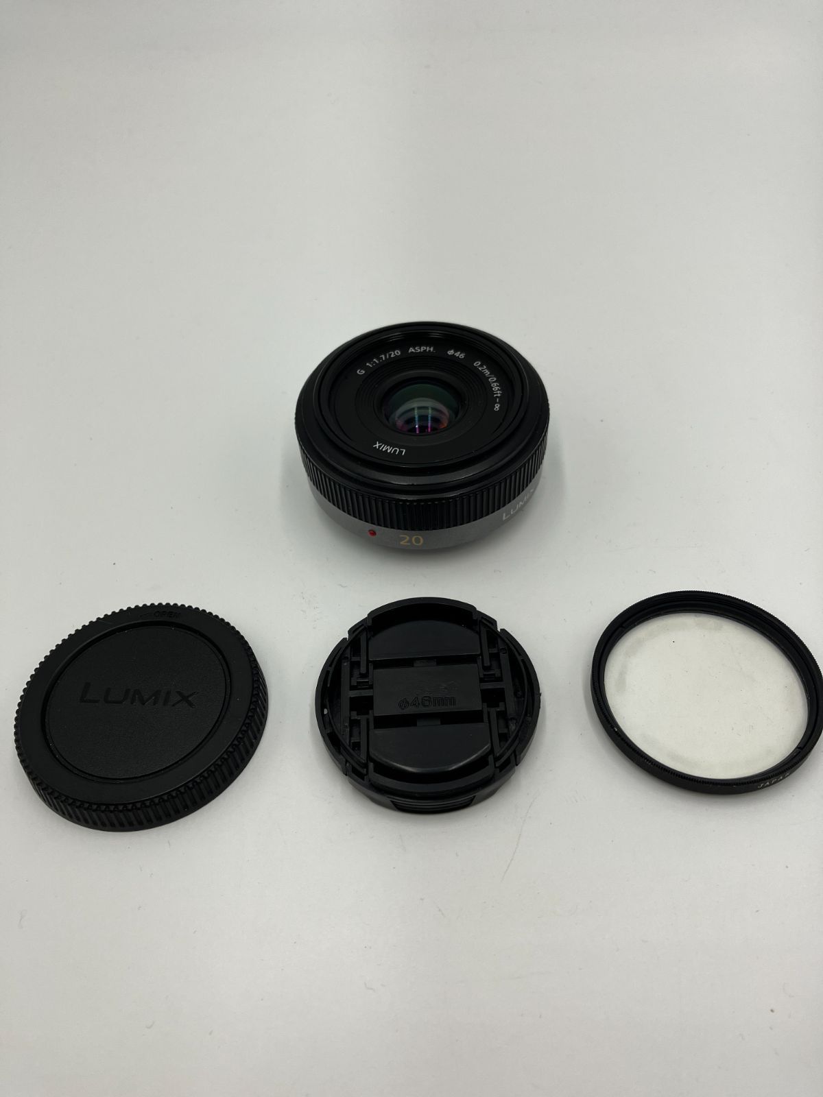 【動作確認済】Panasonic LUMIX G 20mm F1.7 ASPH. 単焦点レンズ