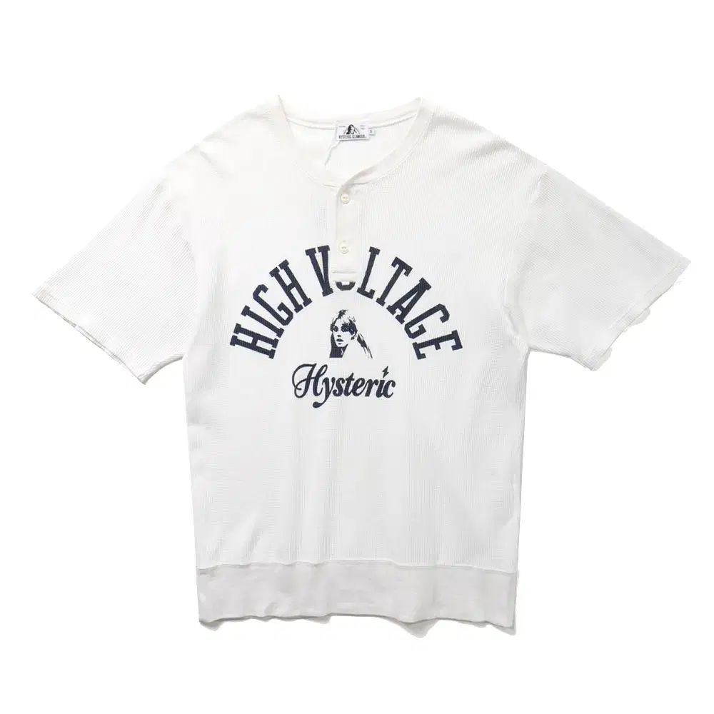 ヒステリックグラマー HYSTERIC GLAMOUR Henley Neck