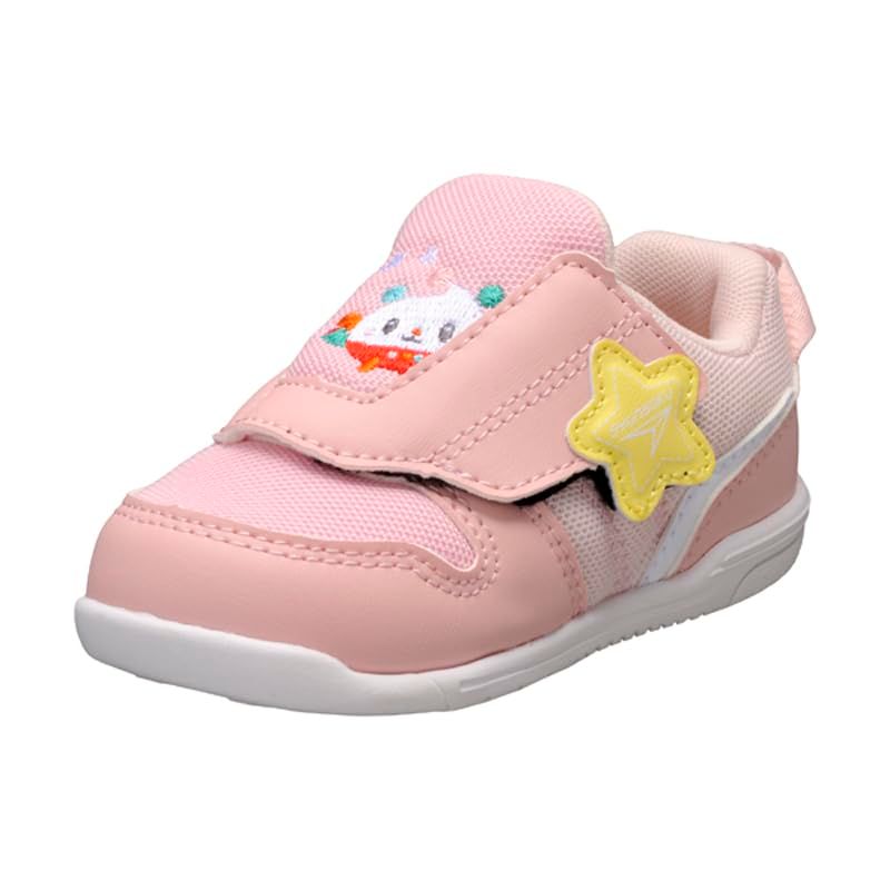新品 [シュンソク] ベビーシューズ スニーカー いないいないばあっ! 男の子 女の子 幅広 足育 軽量 12~15cm SJB 1790 1430 ピンク_新カラー 13.5 cm 3E
