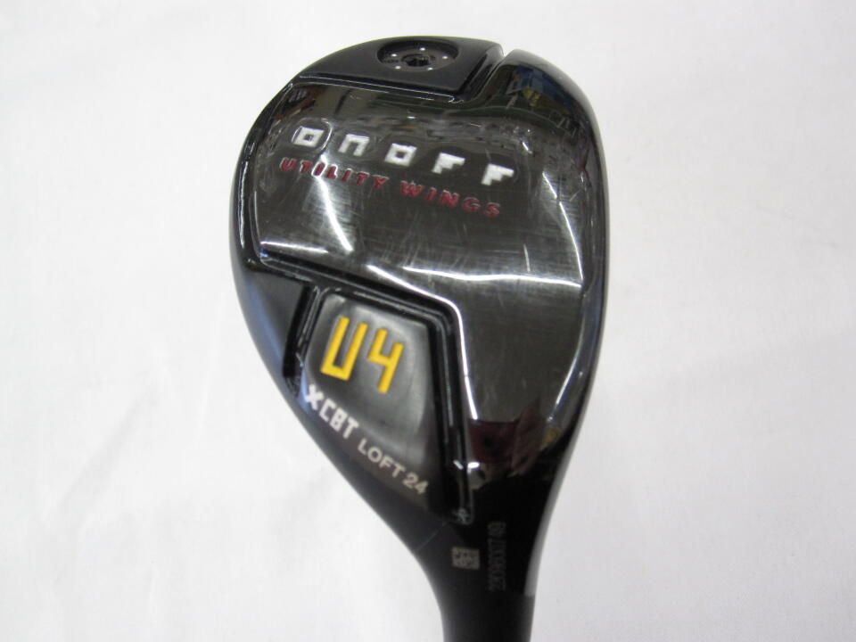 グローブライド　ONOFF UTILITY WINGS KURO 2024　24度　CBT:624I　Sフレックス　ユーティリティ　中古　ゴルフドゥ！緑店【最短即日発送】