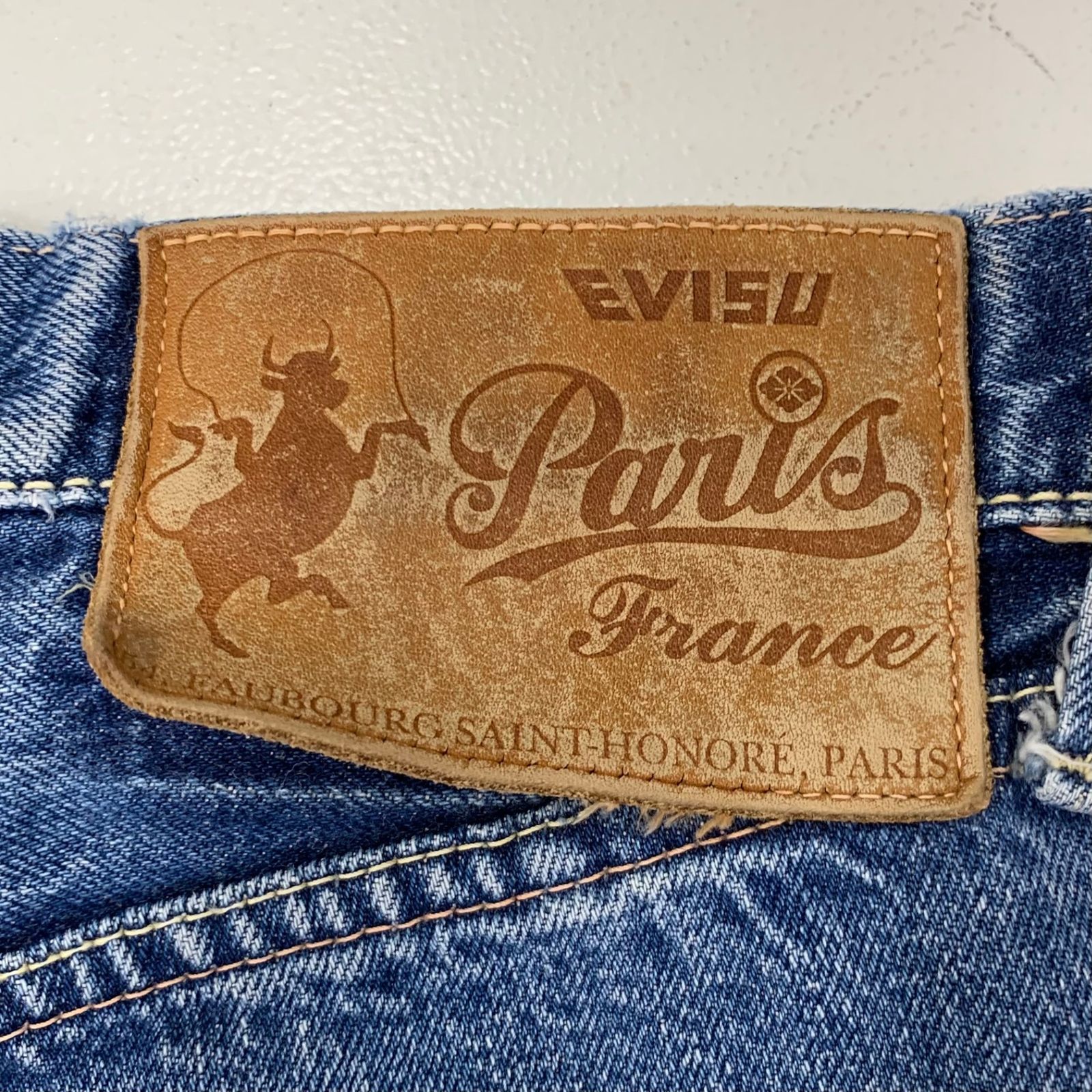 EVISUエヴィス　シンチバックベイカーカモメSIOTANI BROTHERS エヴィス EVISU パリ PARIS SIOTANI BROTHERS 塩谷兄弟 カモメペイント