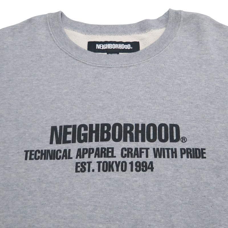 NEIGHBORHOOD ネイバーフッド 23AW CLASSIC SWEATSHIRT LS 232UWNH