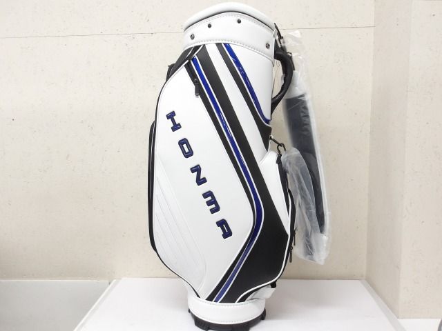 新品】キャディバッグ ホンマ HONMA CB12604 WH BK 0キャディバッグ
