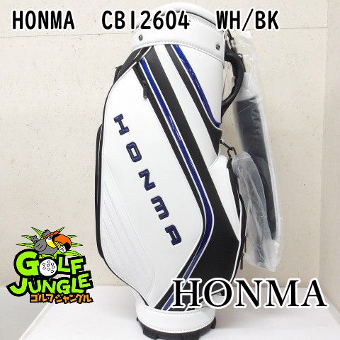 新品】キャディバッグ ホンマ HONMA CB12604 WH BK 0キャディバッグ