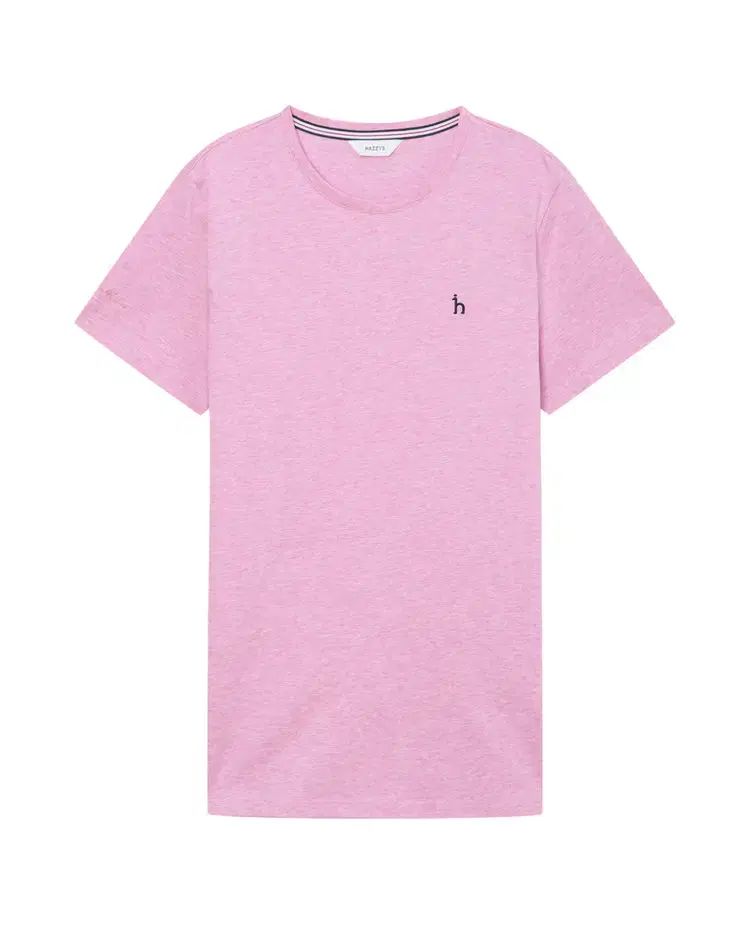 HAZZYS へジス レディース 半袖Tシャツ ピンク 90 新品