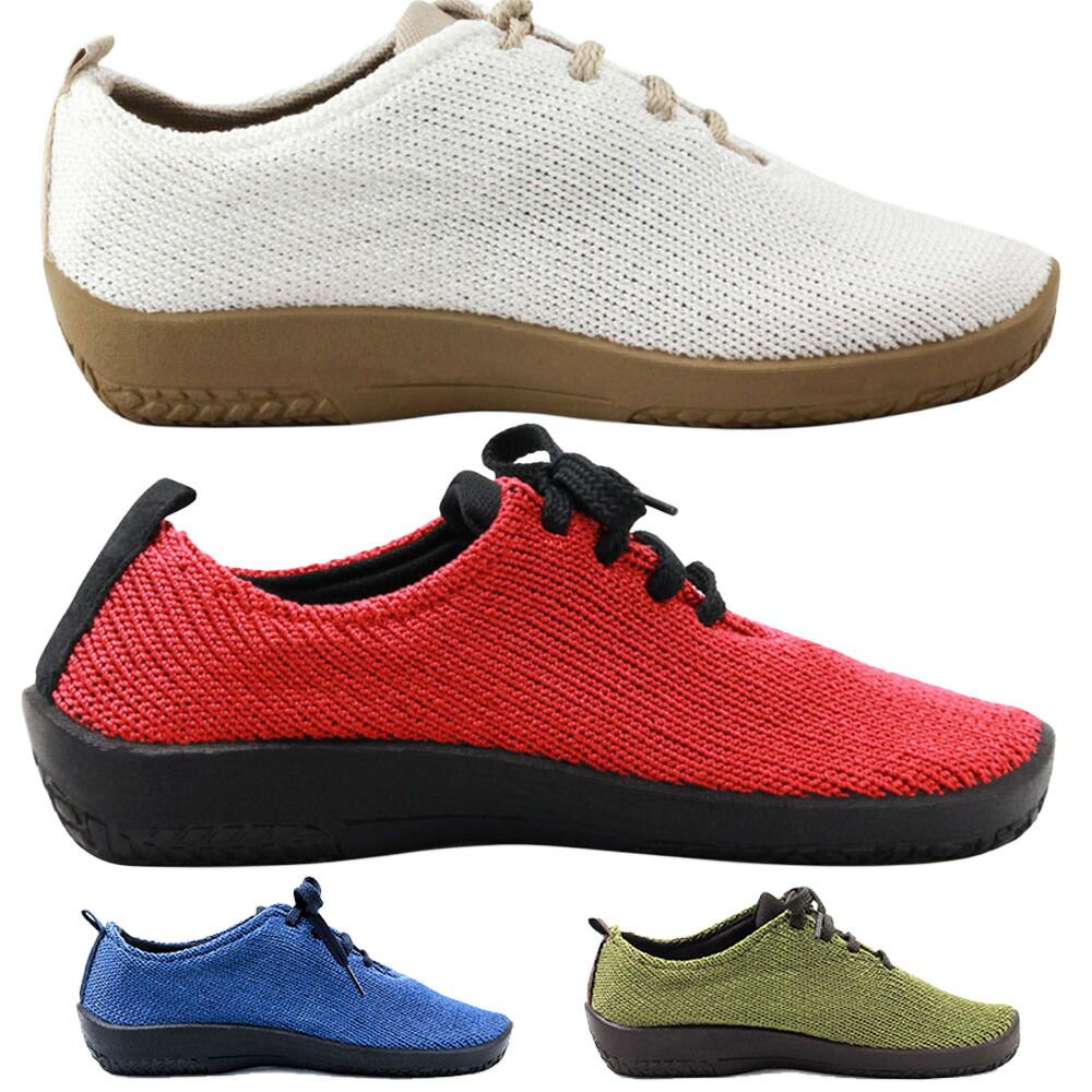 アルコペディコ ARCOPEDICO 靴 レディース スニーカー コンフォートシューズ ストレッチ メッシュ 軽量 スリッポン KNIT SNEAKERS