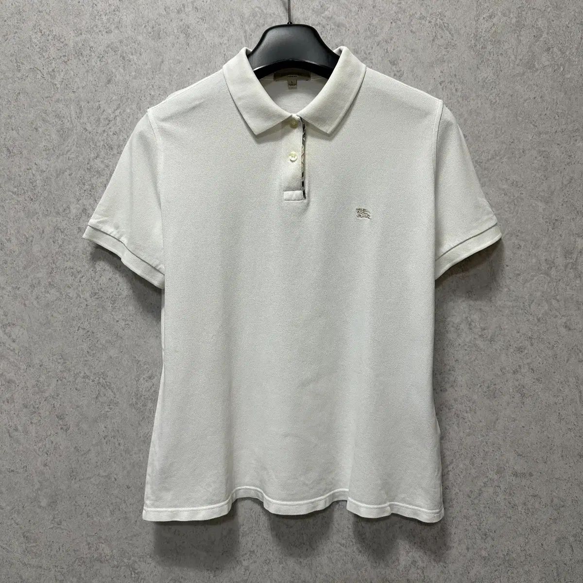 100 バーバリー レディース 半袖 カラーTシャツ