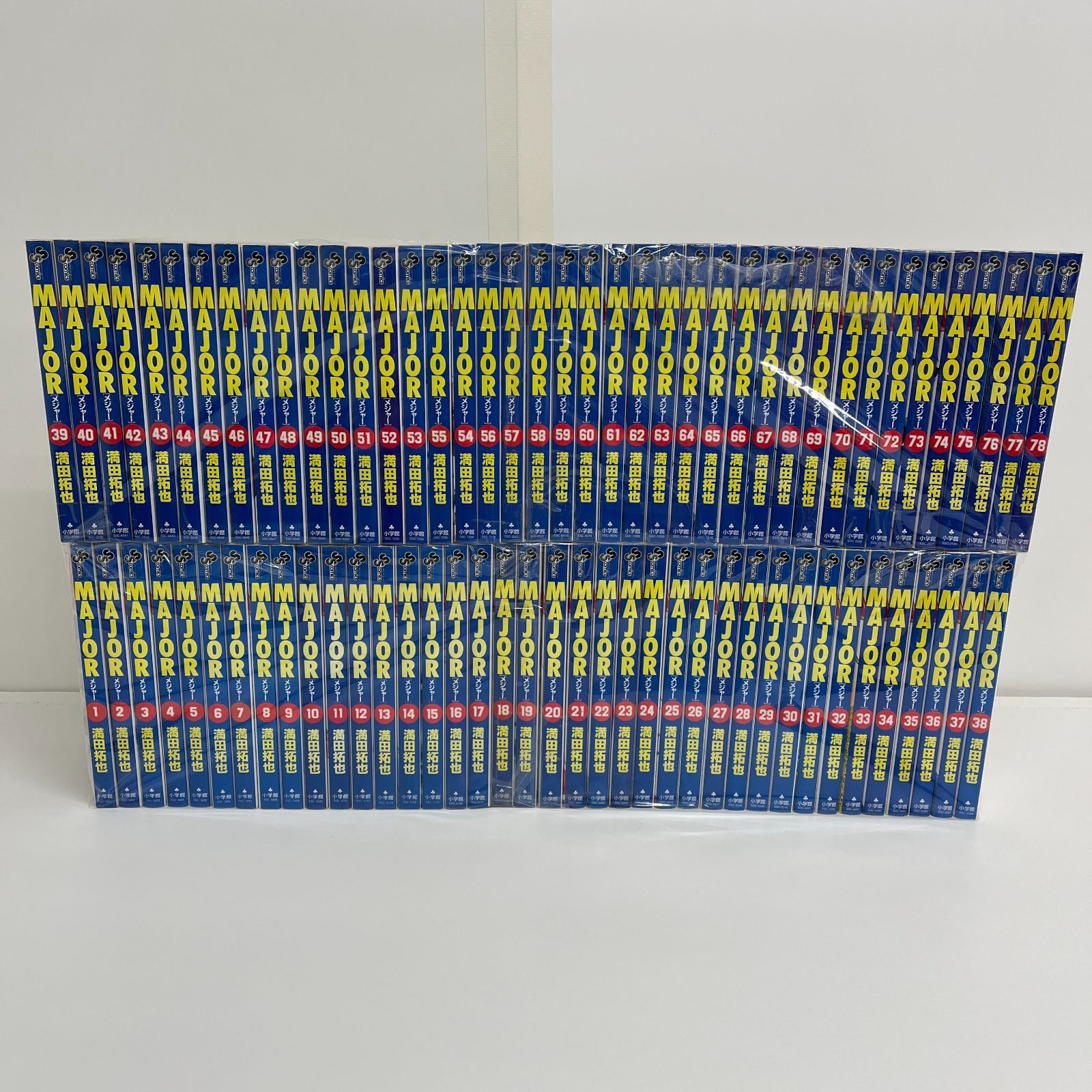 N005[12]Y4765(セットコミック) MAJOR メジャー 1~78巻 セット やや傷
