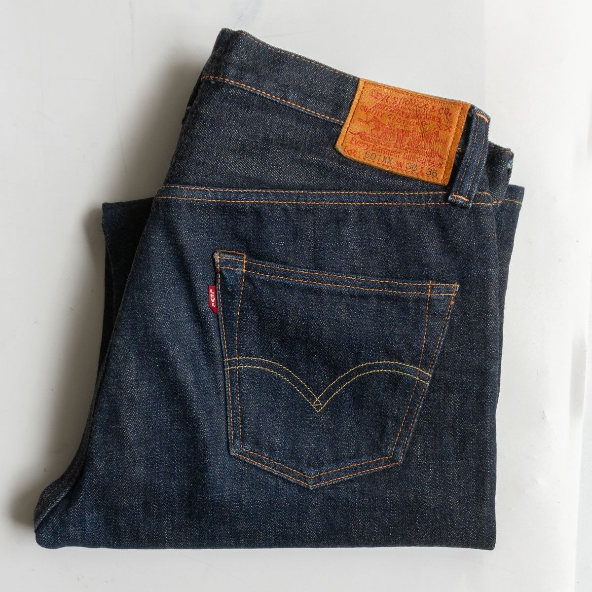 美品/濃紺】 LEVI'S VINTAGE CLOTHING【 47501 / 501XX ビッグE デニム