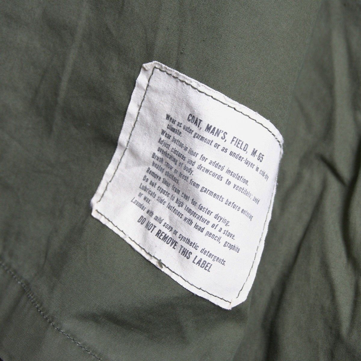 60S/アルミジップ】US ARMY【M-65 2nd フィールドジャケット】SMALL
