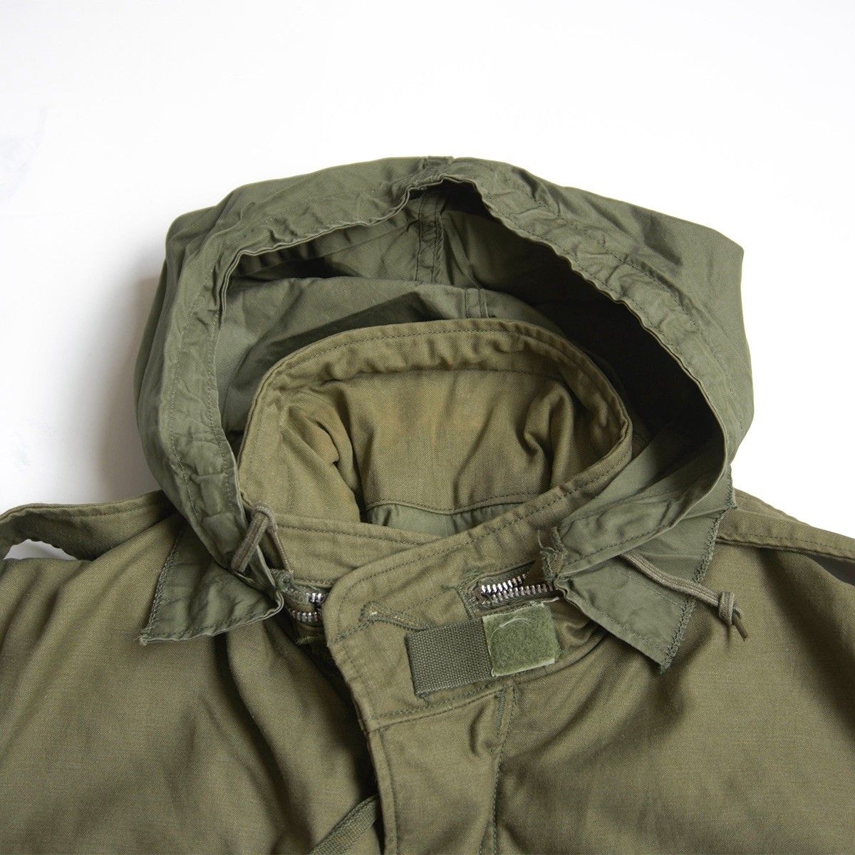 60S/アルミジップ】US ARMY【M-65 2nd フィールドジャケット】SMALL
