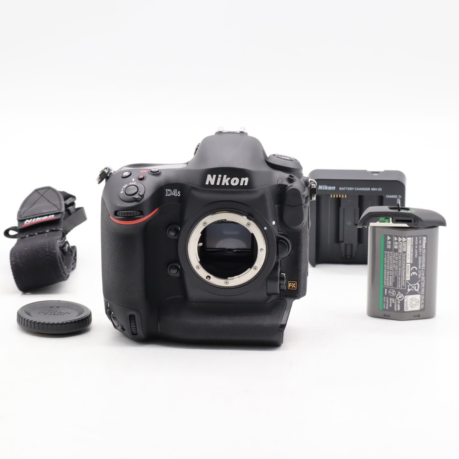 ショット数323回 Nikon デジタル一眼レフカメラ D4Sボディー D4S #5202