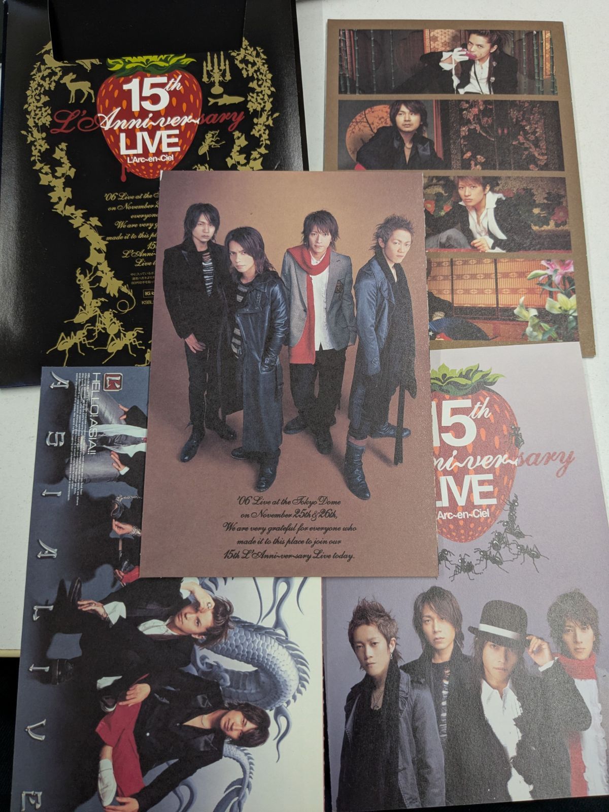 L'Arc〜en〜Ciel 15th Anniversary LIVE DVD ラルク/管理7M2026/05/30