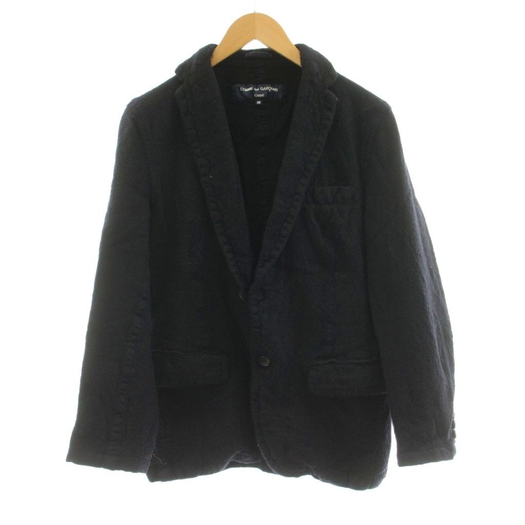 コムデギャルソンオム COMME des GARCONS HOMME AD2006 テーラードジャケット ウール M 紺 ネイビー HR-J062 /KU