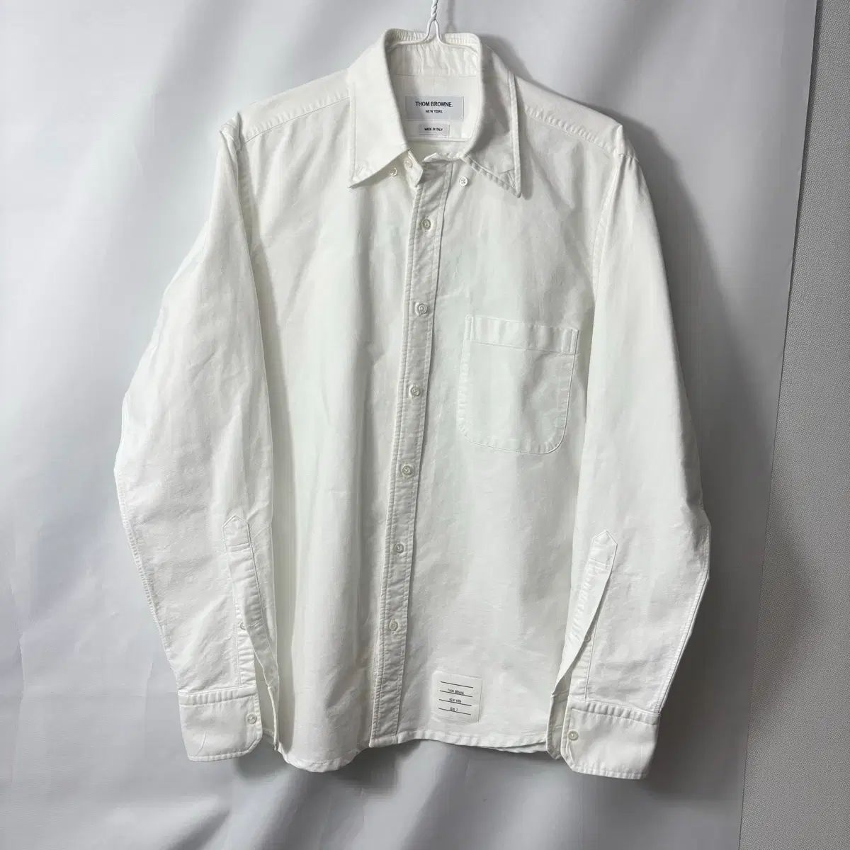 (新品同様正規品)3 トム・ブラウン Oxford(オックスフォード) シャツ 白