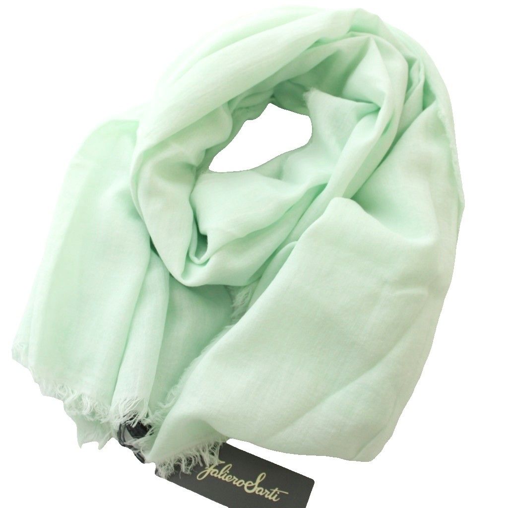 ファリエロサルティ Faliero Sarti ストール コットン ショール 黄緑 グリーン /☆G 15,048円