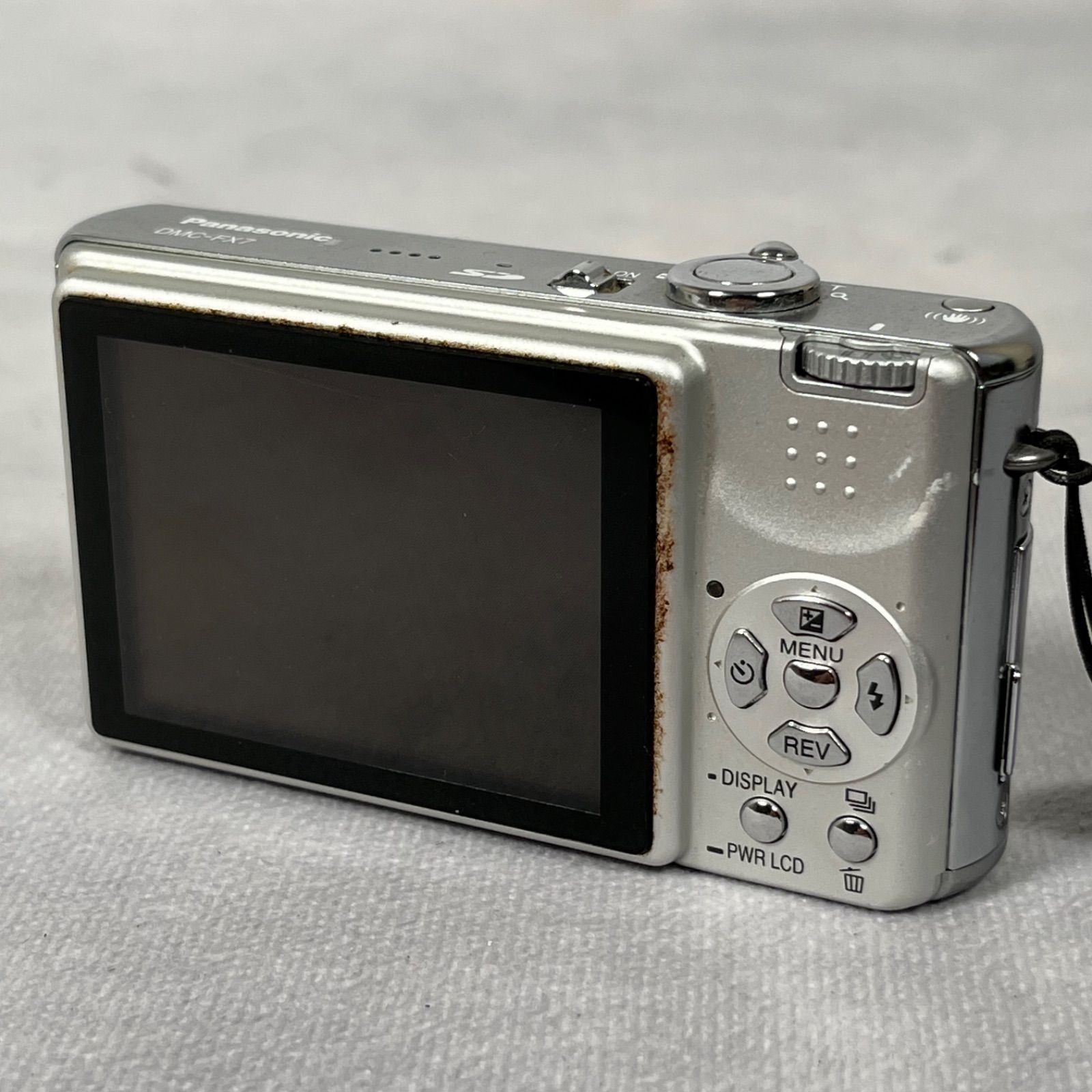 管2605-250】Panasonic パナソニック LUMIX DMC-FX7 シルバー