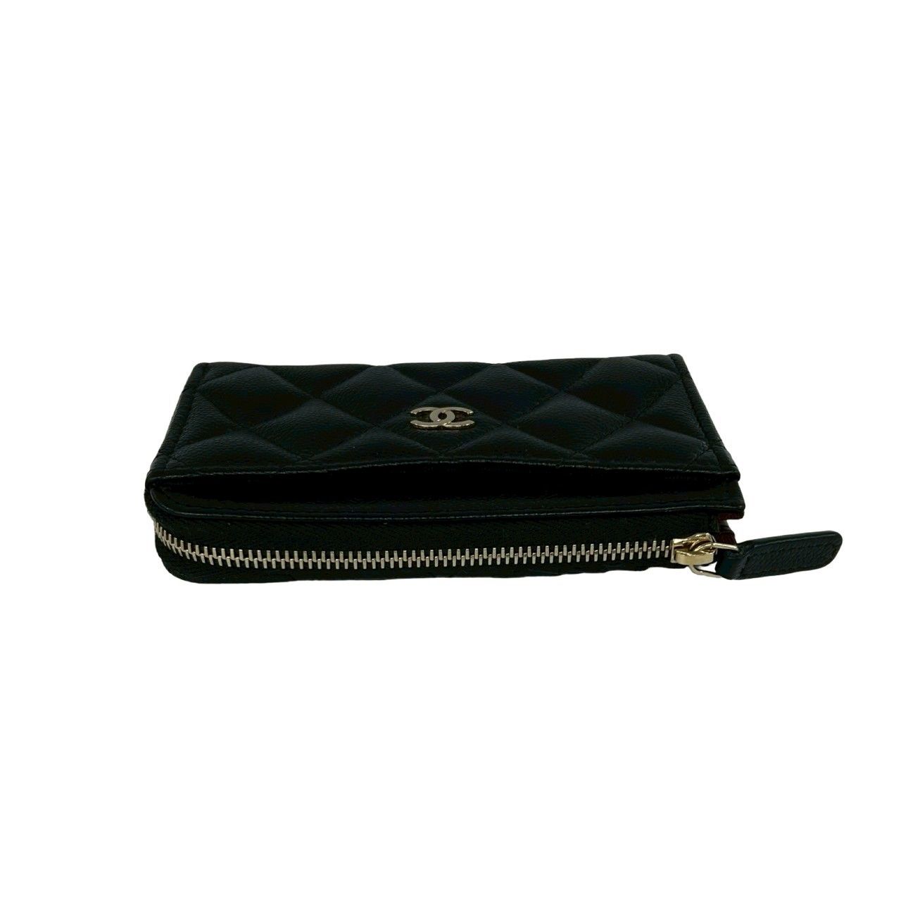 ほぼ未使用 箱 袋付き シール有 CHANEL シャネル フラグメントケース