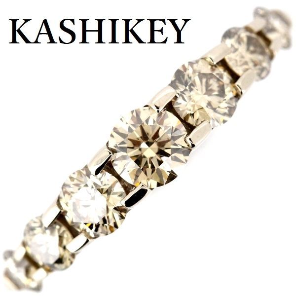 カシケイ ネイキッド ブラウン ダイヤモンド リング 1.00ct K18BG 11号
