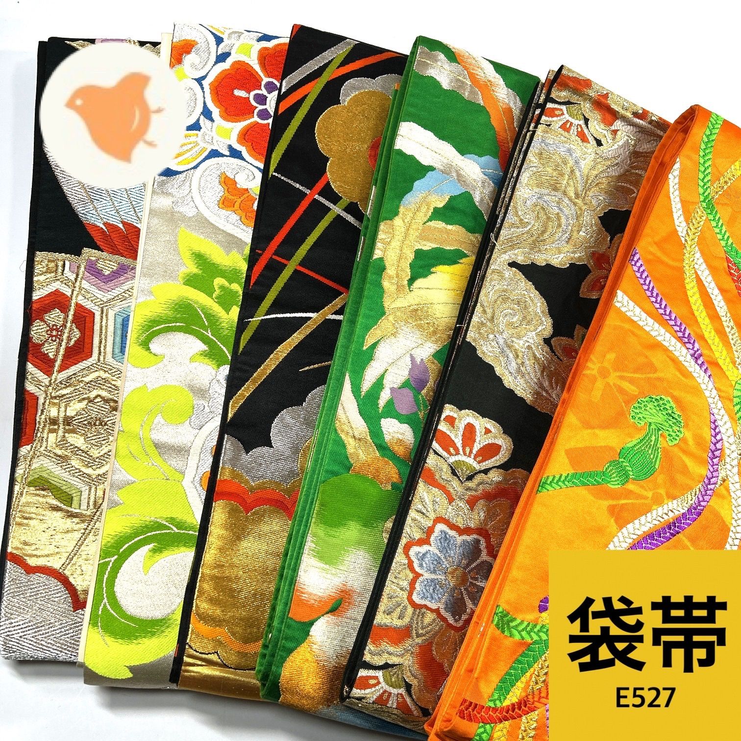 袋帯 6本 正絹 帯まとめ売り【E527】同梱購入歓迎リメイク用 着付け