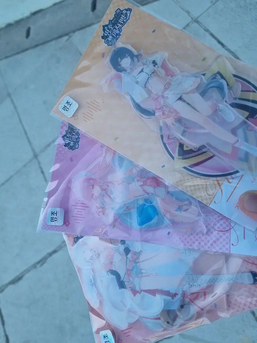 明朝 띵페 アクリルスタンド