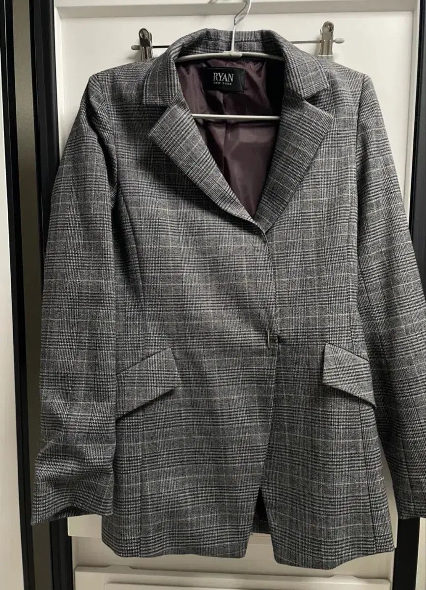 RYAN チェック ズボン ジャケット スーツ セット