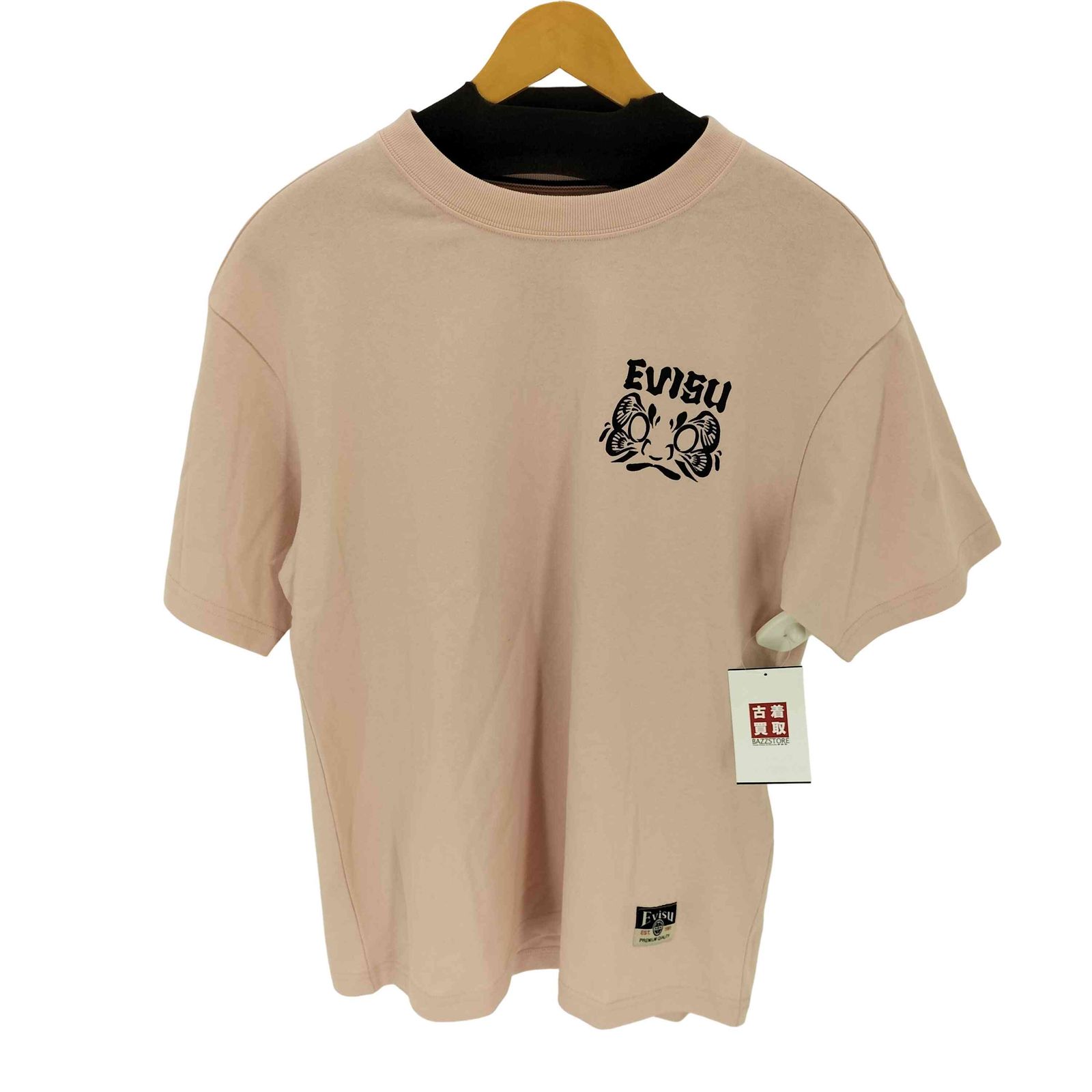 エヴィス EVISU EVISUロゴとだるま Tシャツ メンズ S