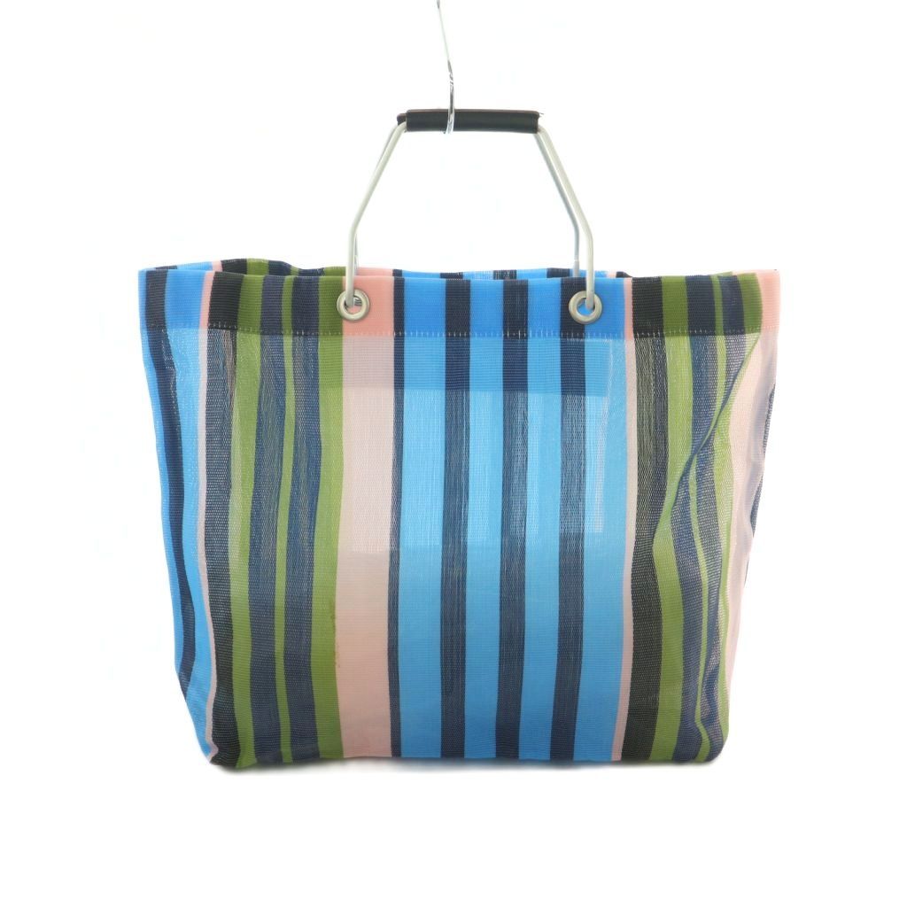 マルニ MARNI フラワーカフェマーケットメッシュバッグ トートバッグ