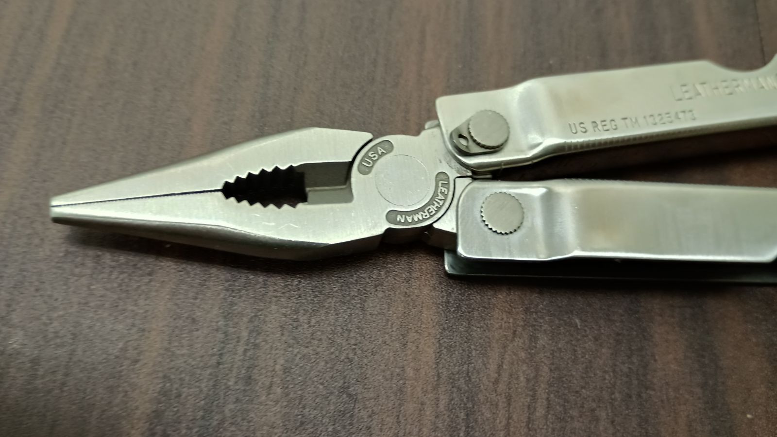 LEATHERMAN マルチツール PST レザーケース付 ペンチ ナイフ 
