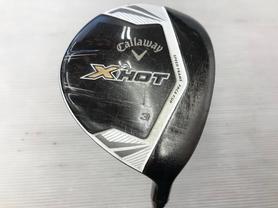 キャロウェイ　X HOT 2013　15度　ランバックス 4Ｘ０７ 　Sフレックス　フェアウェイウッド　中古　ゴルフドゥ！大宮丸ヶ崎店【最短即日発送】