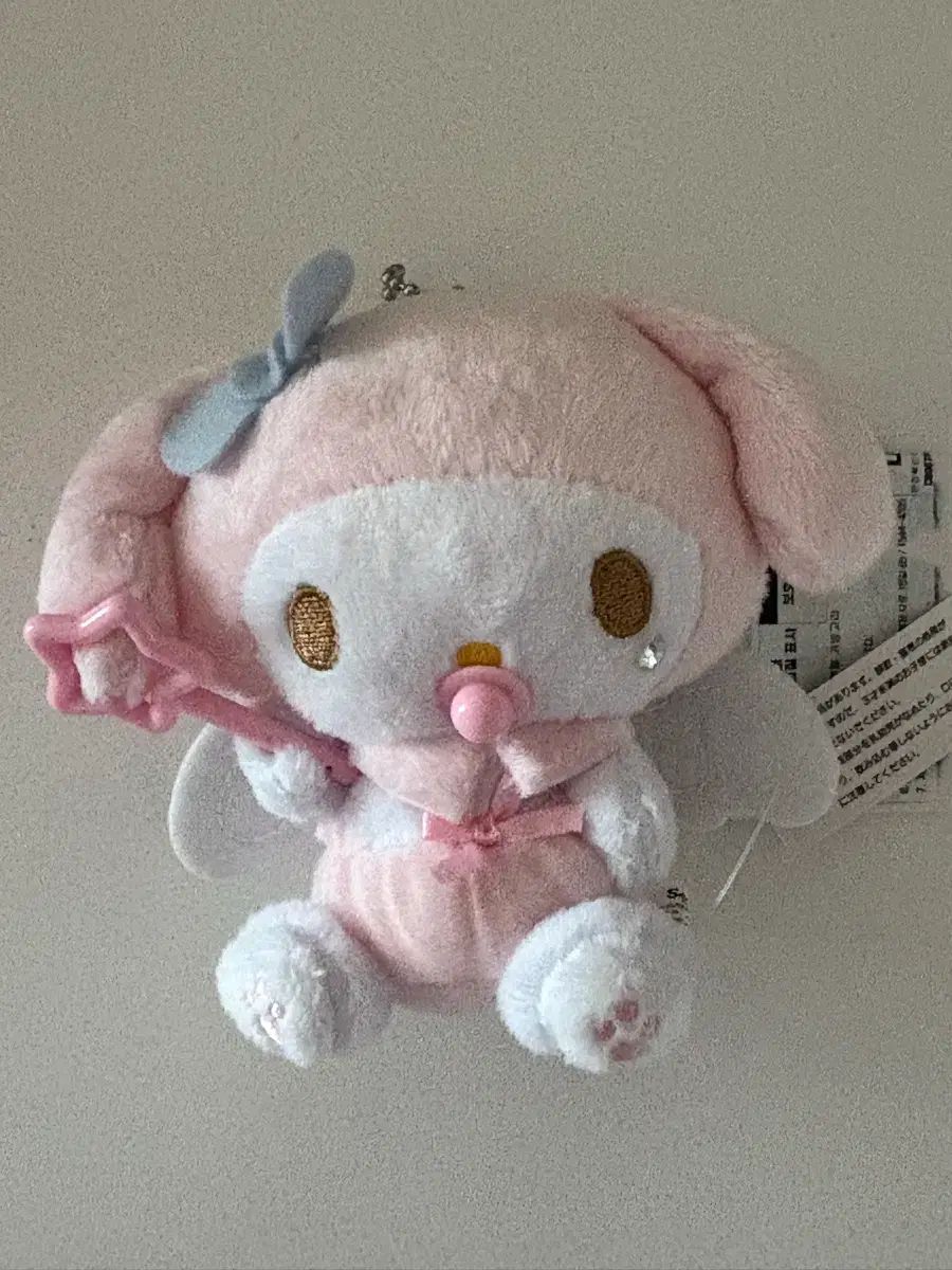 エンジェル ベイビー マイメロディ ぬいぐるみ キーホルダー 出品