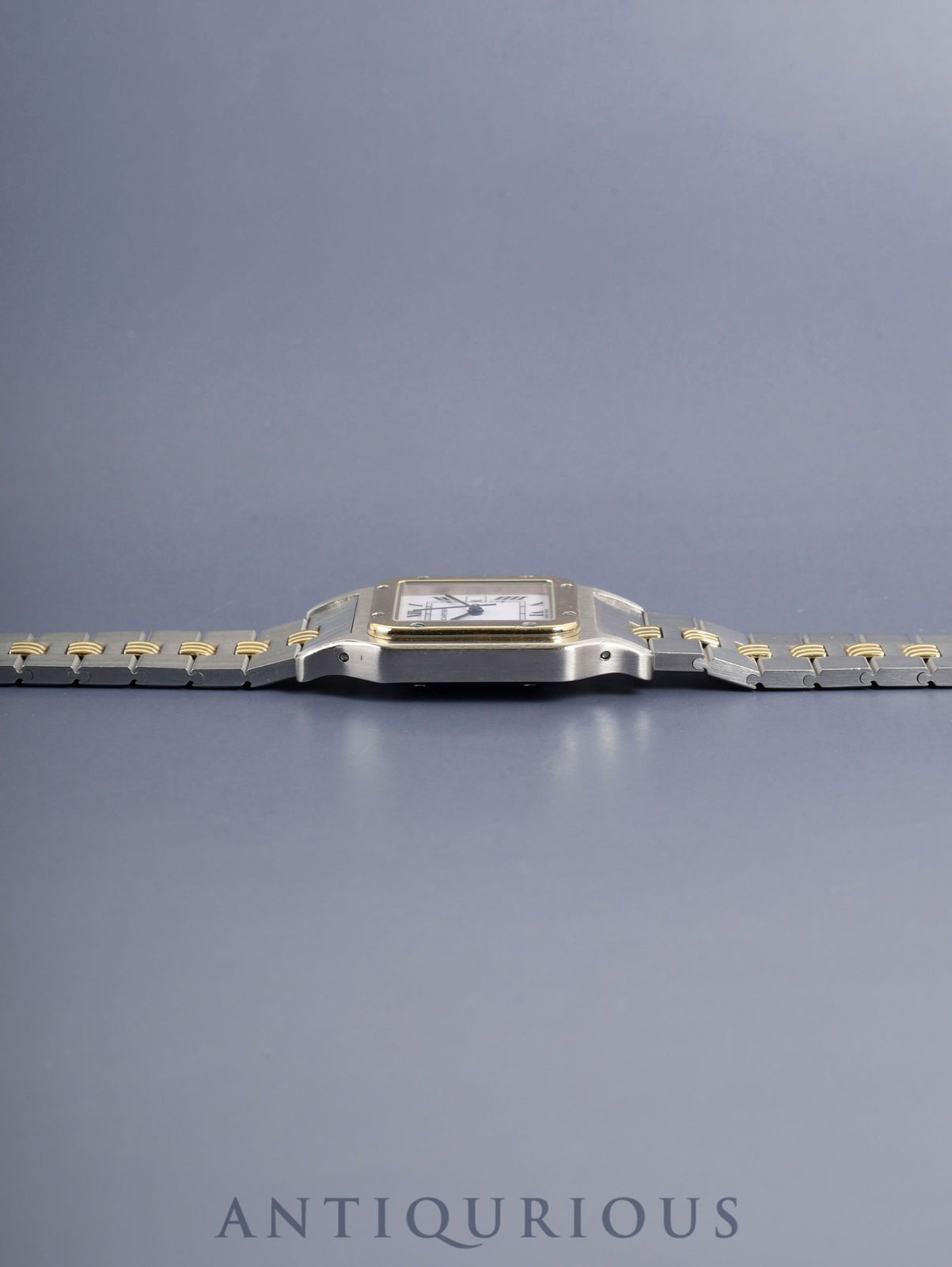 カルティエ サントス カレ LM 2961 自動巻き SS/YG SS/YG ホワイト 