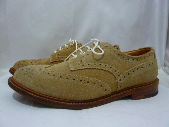 Tricker's×SHIPS トリッカーズ M5633 別注 メダリオン スエード