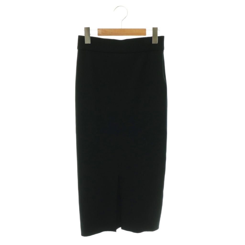 ミューズ ドゥーズィエム クラス MUSE de Deuxieme Classe 24AW DINER RIB TIGHT スカート リブ タイト ミモレ丈 ロング スリット 36 濃紺 ダークネイビー /HS ■OS 12,888円