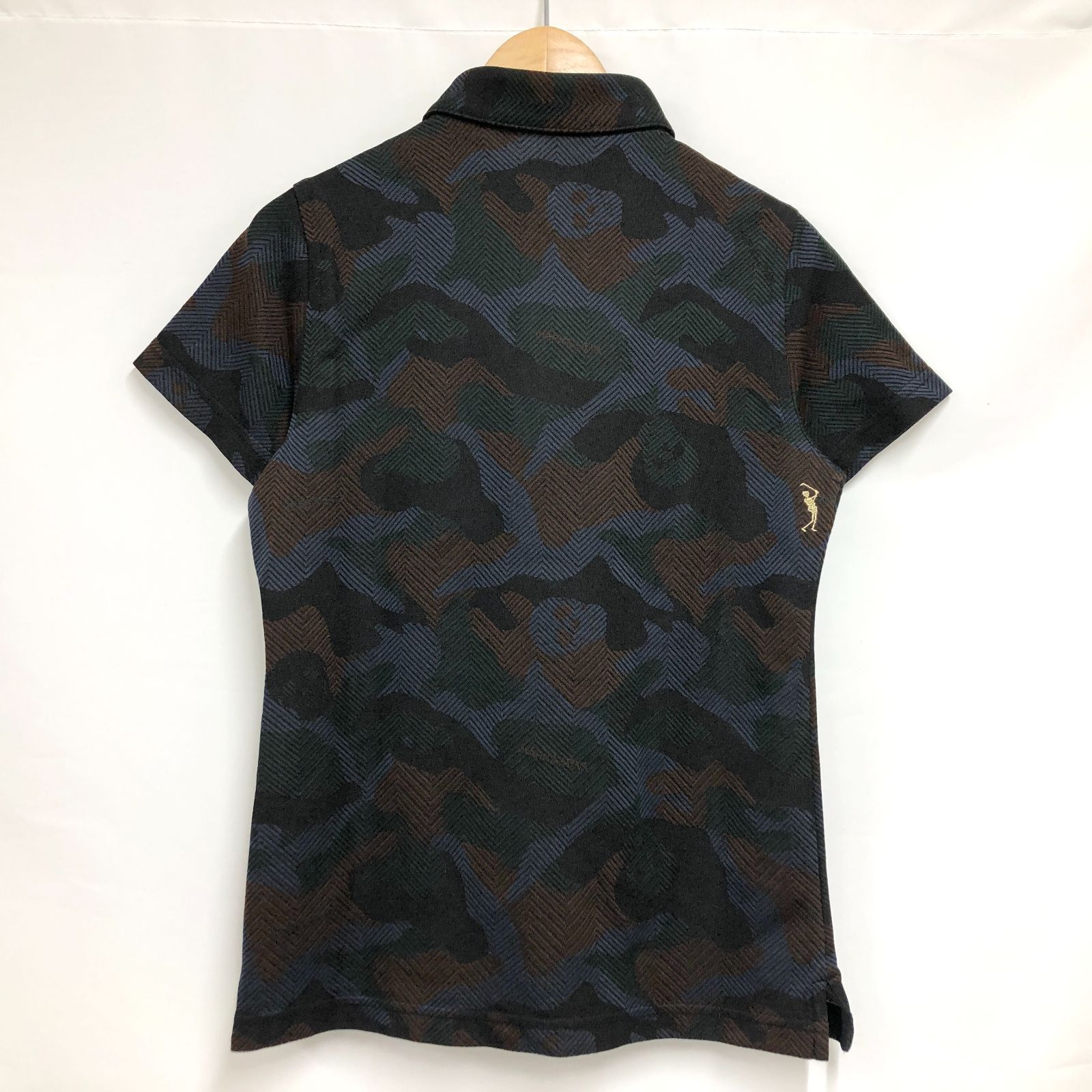 極美品 MARK & LONA カモフラ柄 ポロシャツ 36 新品未使用 MARK&LONA（マークアンドロナ） カモフラ柄 ポロシャツ 36