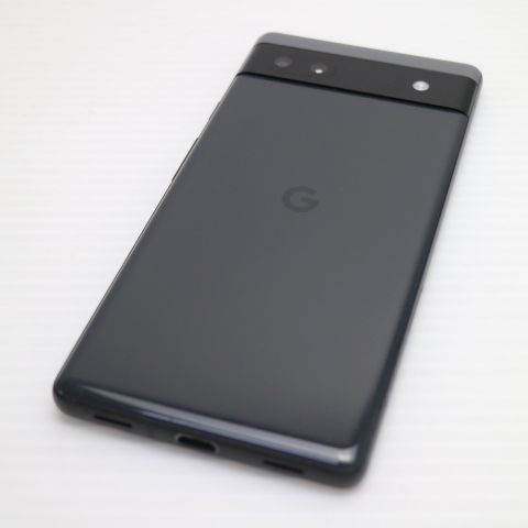美品 SIMフリー Google Pixel 6a チャコール スマホ 白ロム 土日祝発送