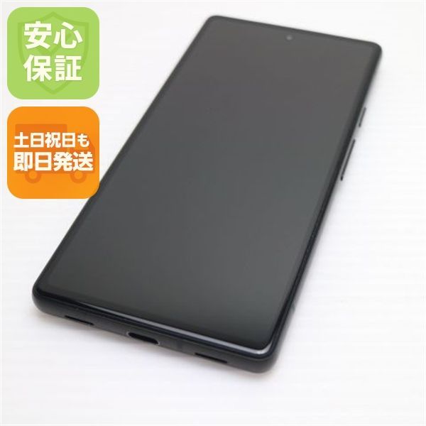 美品 SIMフリー Google Pixel 6a チャコール スマホ 白ロム 土日祝発送
