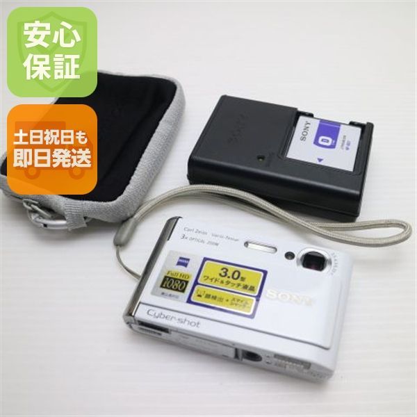 新品同様 Cyber-shot DSC-T70 ホワイト 即日発送 SONY デジカメ デジタルカメラ 本体 土日祝発送OK 08000