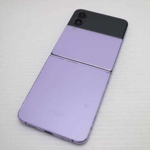 新品同様 SIMフリー Galaxy Z Flip4 パープル スマホ 土日祝発送 即日