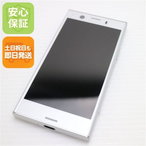 超美品 SO-02K Xperia XZ1 Compact シルバー スマホ 即日発送 スマホ 白ロム DoCoMo SONY 土日祝発送OK 08000