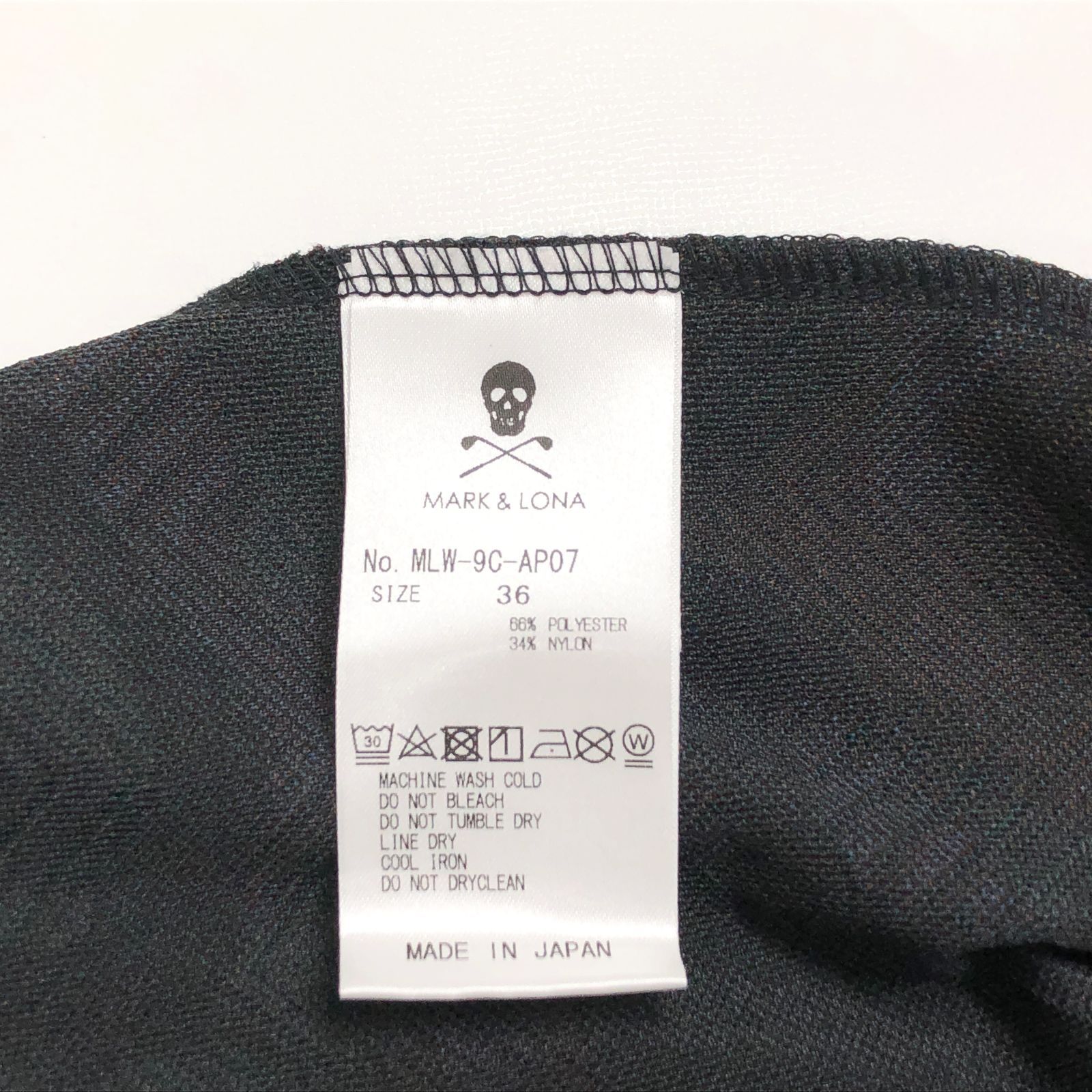 新品未使用 MARK&LONA（マークアンドロナ） カモフラ柄 ポロシャツ 36
